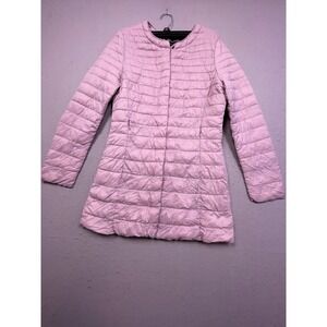 Bellivera Puffer Jacket Nylon Pink Small Womens